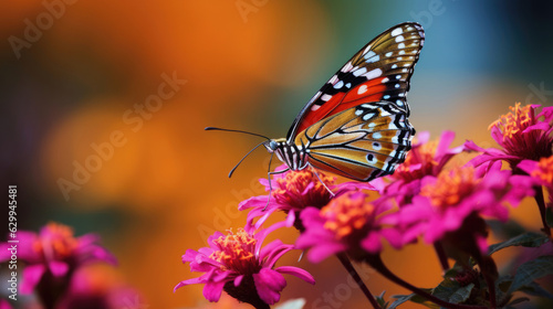 butterfly on flower macro photo © RDO