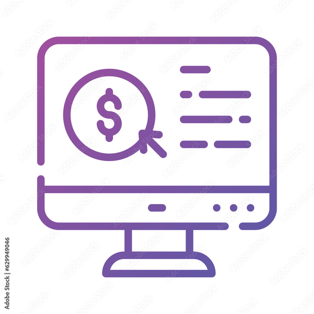 Grab this trendy accounting software icon design in editable style Grab this trendy accounting software icon design in editable style