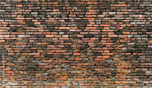 bricks Stone old wall red blocks seamless pattern texture background