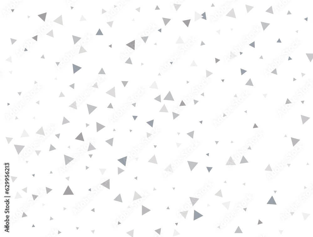 Light silver Triangular glitter confetti background. White festive texture. Light silver Triangular glitter confetti background. White festive texture.