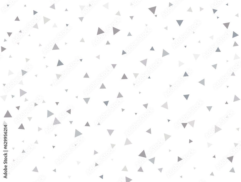 Light silver Triangular glitter confetti background. White festive texture. Light silver Triangular glitter confetti background. White festive texture.
