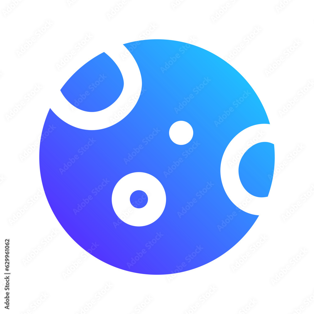 full moon gradient fill icon full moon gradient fill icon