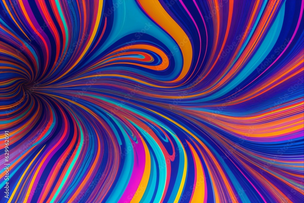 Rainbow colored marble Rainbow colored marble