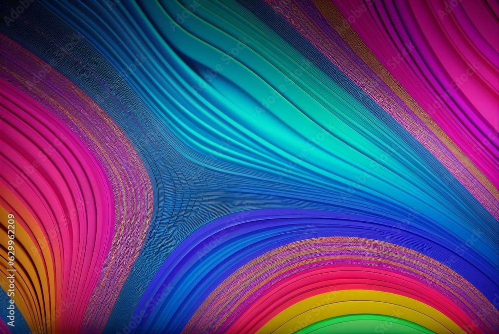 Rainbow colored marble Rainbow colored marble