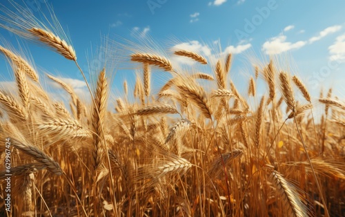 Mesmerizing Field of Swaying Wheat