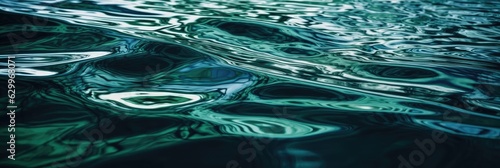 Green water pattern background material, generated by AI