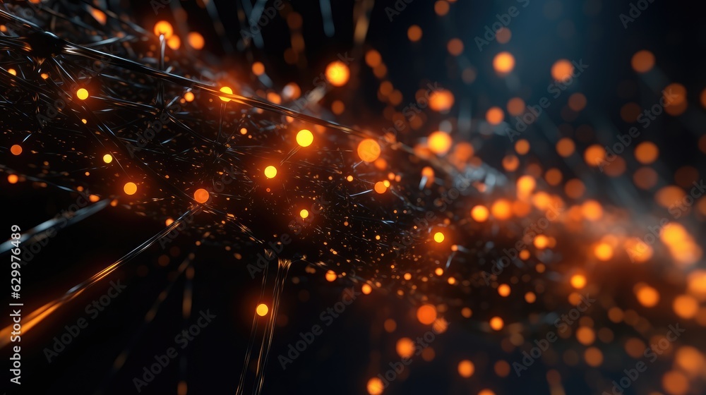 Obraz premium abstract technology background material