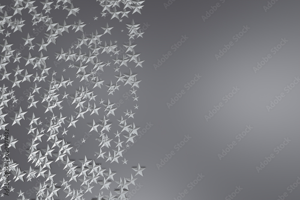 Gray abstract texture, background, art style with star shapes Gray abstract texture, background, art style with star shapes