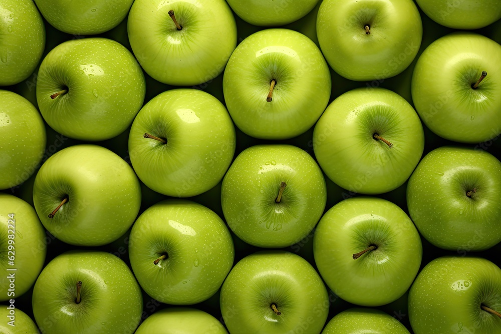 Nature organic fresh green apple. Top view of apples. Pile of freshness. Healthy fruit wallpaper Nature organic fresh green apple. Top view of apples. Pile of freshness. Healthy fruit wallpaper