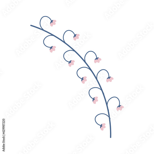 Floral vector drawing. For use in decor, postcards, flower shops, brochures and covers, prints.