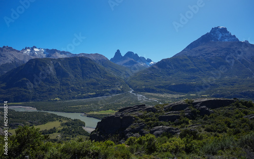 Chilean valley scenery