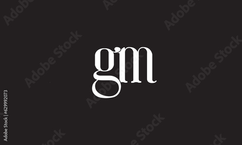 GM, MG , M , G , Abstract Letters Logo Monogram	