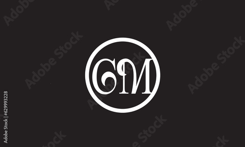 GM, MG , M , G , Abstract Letters Logo Monogram	