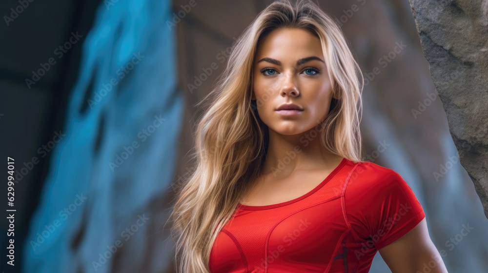 Obraz premium Female Model Portrait watching on camera, Background Images , HD Wallpapers, Background Image