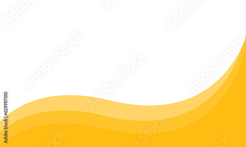 orange abstract background with waves
