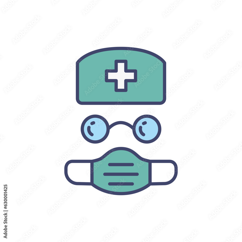 Doctor related vector line icon. Medical worker. Practicing. Scientist. Isolated on white background. Vector illustration. Editable stroke Doctor related vector line icon. Medical worker. Practicing. Scientist. Isolated on white background. Vector illustration. Editable stroke