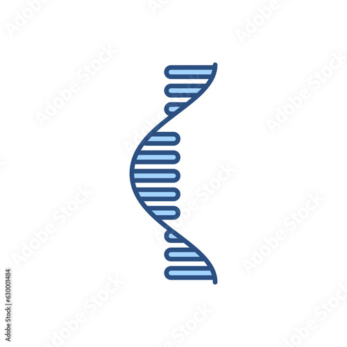 RNA related vector icon. RNA sign. Isolated on white background. Editable vector illustration