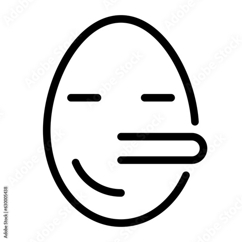 liar line icon