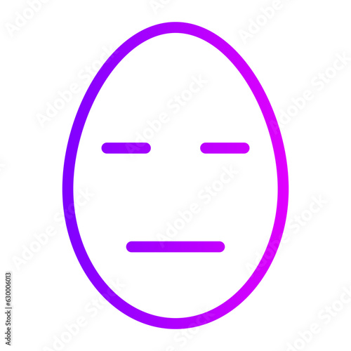 egg gradient icon