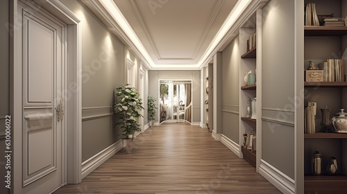 Corridor In Home Ideas © Damian Sobczyk