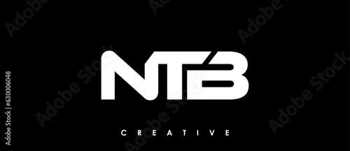 NTB Letter Initial Logo Design Template Vector Illustration photo
