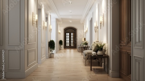Corridor In Home Ideas © Damian Sobczyk