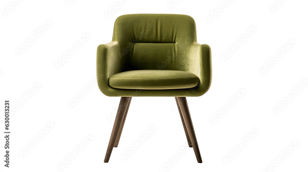 Sitting Pretty: Introducing OLIVE Chair in a Captivating Front View, Transparent Product Photography - Generative AI Sitting Pretty: Introducing OLIVE Chair in a Captivating Front View, Transparent Product Photography - Generative AI