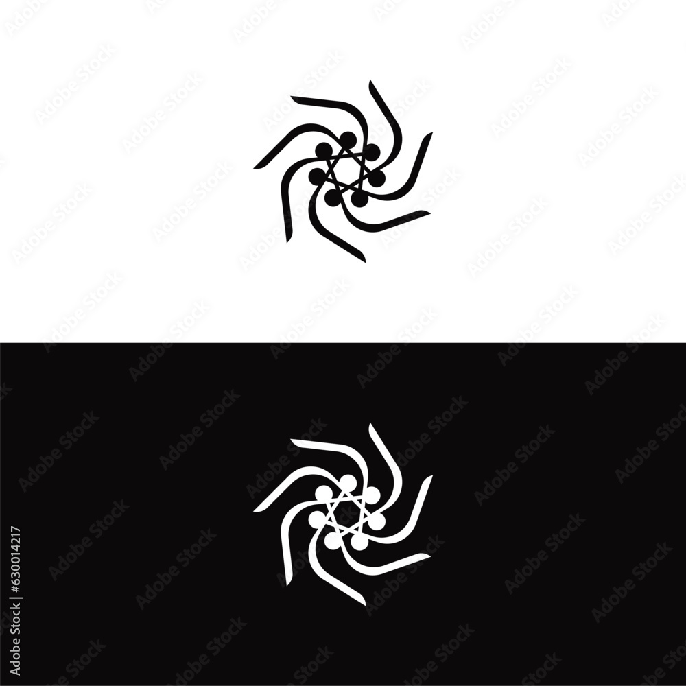 Fototapeta premium Circle vector logo template design . Circle icon illustration