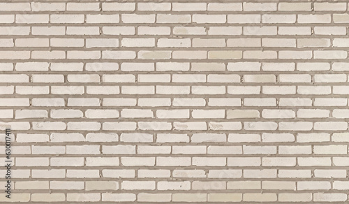 Creamy color brick wall texture, Light Brown Brick Wall stock photo, brick background