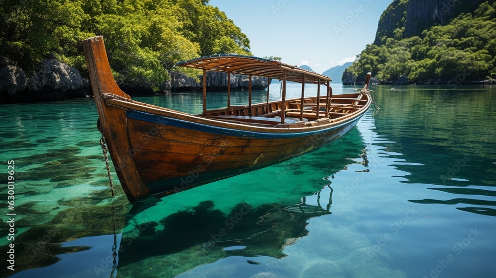 Thailand, Phuket, traditional Thai boat