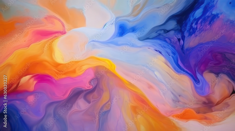 Colors Dancing in Slow Motion Colors Dancing in Slow Motion