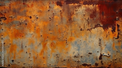 Aged Rusty Steel Surface