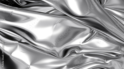 Elegant Silver Foil Background