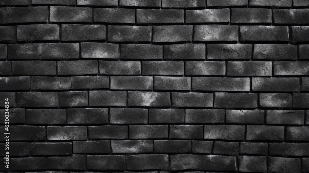 Black Brick Background
