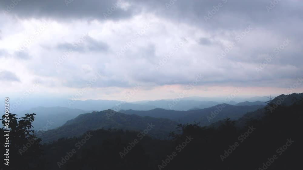 Time lapse Landscape of mountain scenery. Blue sky with moving clouds. Puffy fluffy beautiful white clouds with copy space. Cumulus cloud cloudscape time lapse nature concept background. Time lapse Landscape of mountain scenery. Blue sky with moving clouds. Puffy fluffy beautiful white clouds with copy space. Cumulus cloud cloudscape time lapse nature concept background.