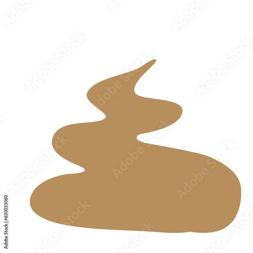 Vector Human Poop