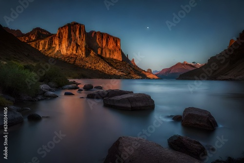 Nocturnal Embrace - Picture a captivating embrace between the moon and clouds.