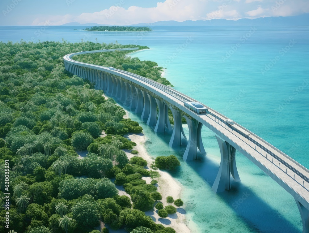 Obraz premium The Overseas Highway