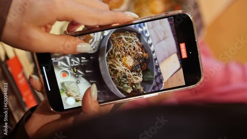 Asian Food Influencer - Vertical Video