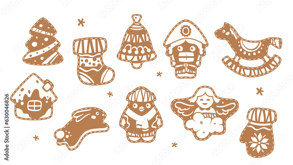 Icing Gingerbread Design Set Icing Gingerbread Design Set