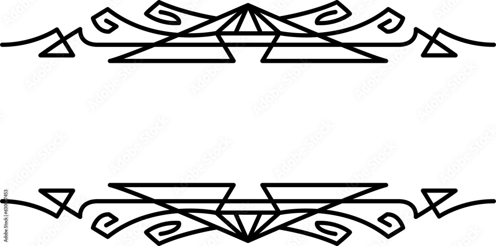 Abstract text frames with black thin line. PNG with transparent background. Abstract text frames with black thin line. PNG with transparent background.