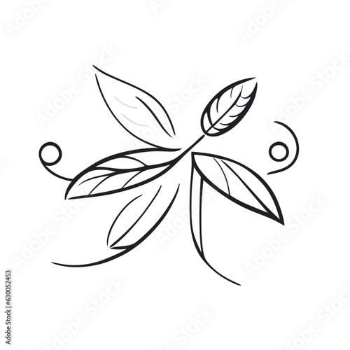 pure white background border shut vector illustration doodle line art