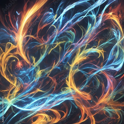 energy flow wallpaper