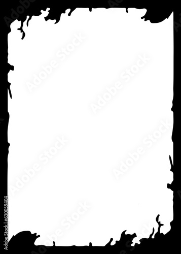 Halloween Scary Frame Border