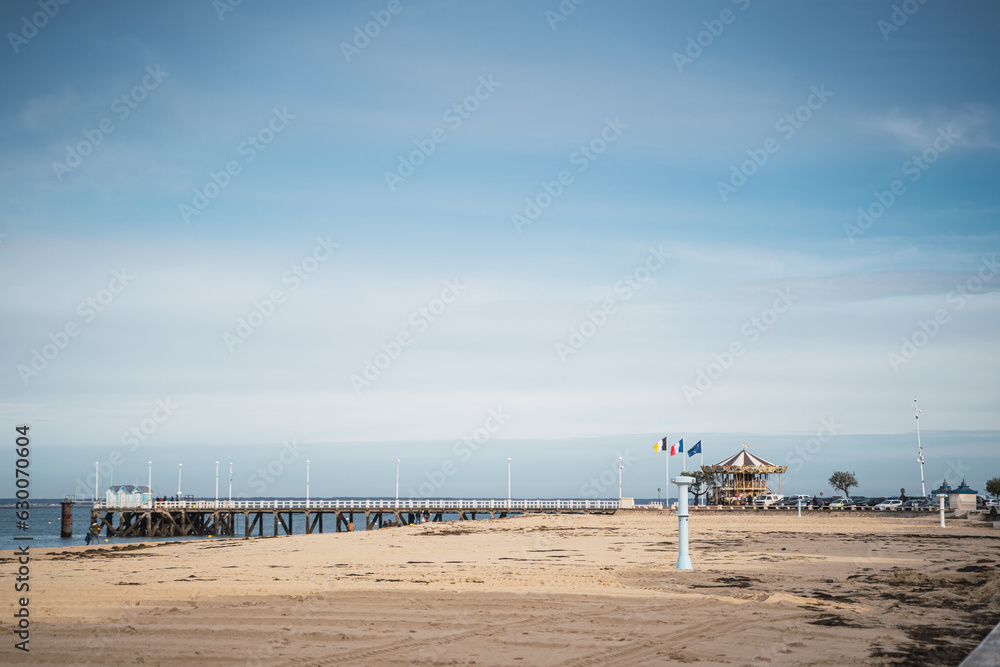 French port of Bordeaux under the French flag