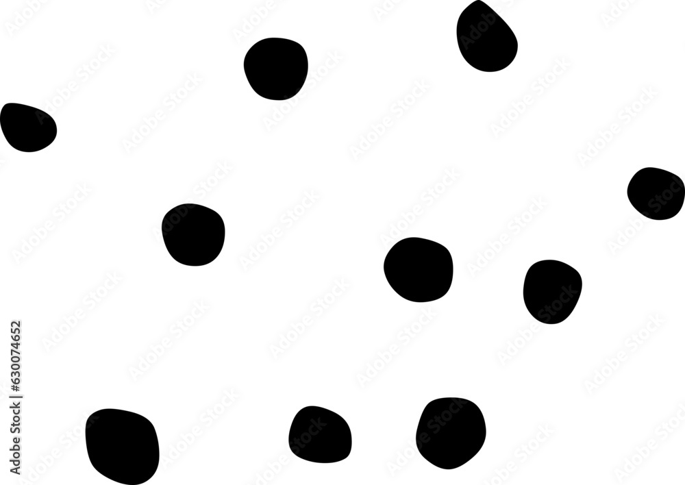 Dots decoration element design Dots decoration element design