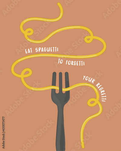 Spaguetti and Pasta Vector