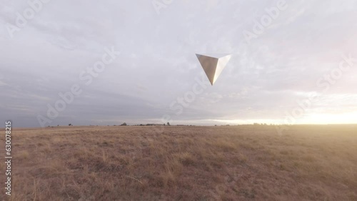 UAP UFO pyramide shaped UAP