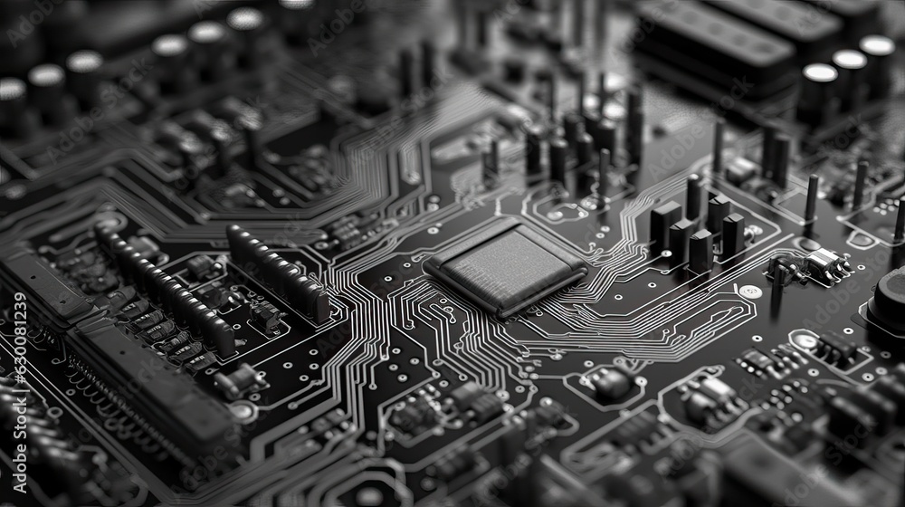 Intricate Circuit Board Intricate Circuit Board