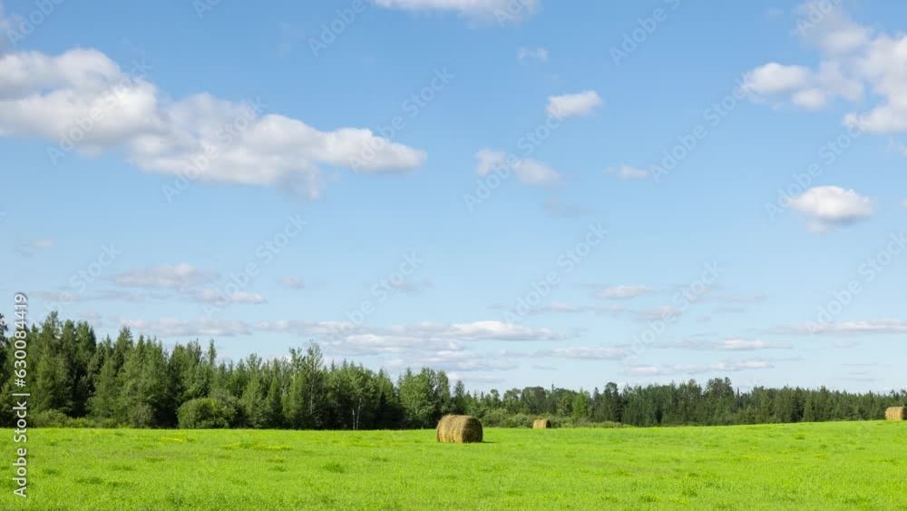 Time Lapse of the clouds moving across the sky above a farm in Minnesota Time Lapse of the clouds moving across the sky above a farm in Minnesota